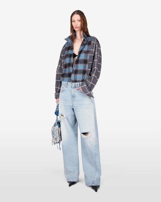 HAIKURE CLYDE double marfa blue jeans