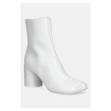 MM6 Maison Margiela anatomic boots white