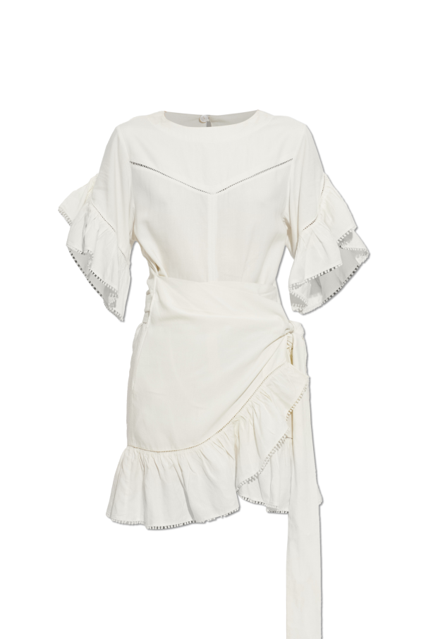 ISABEL MARANT MELICIA dress ecru