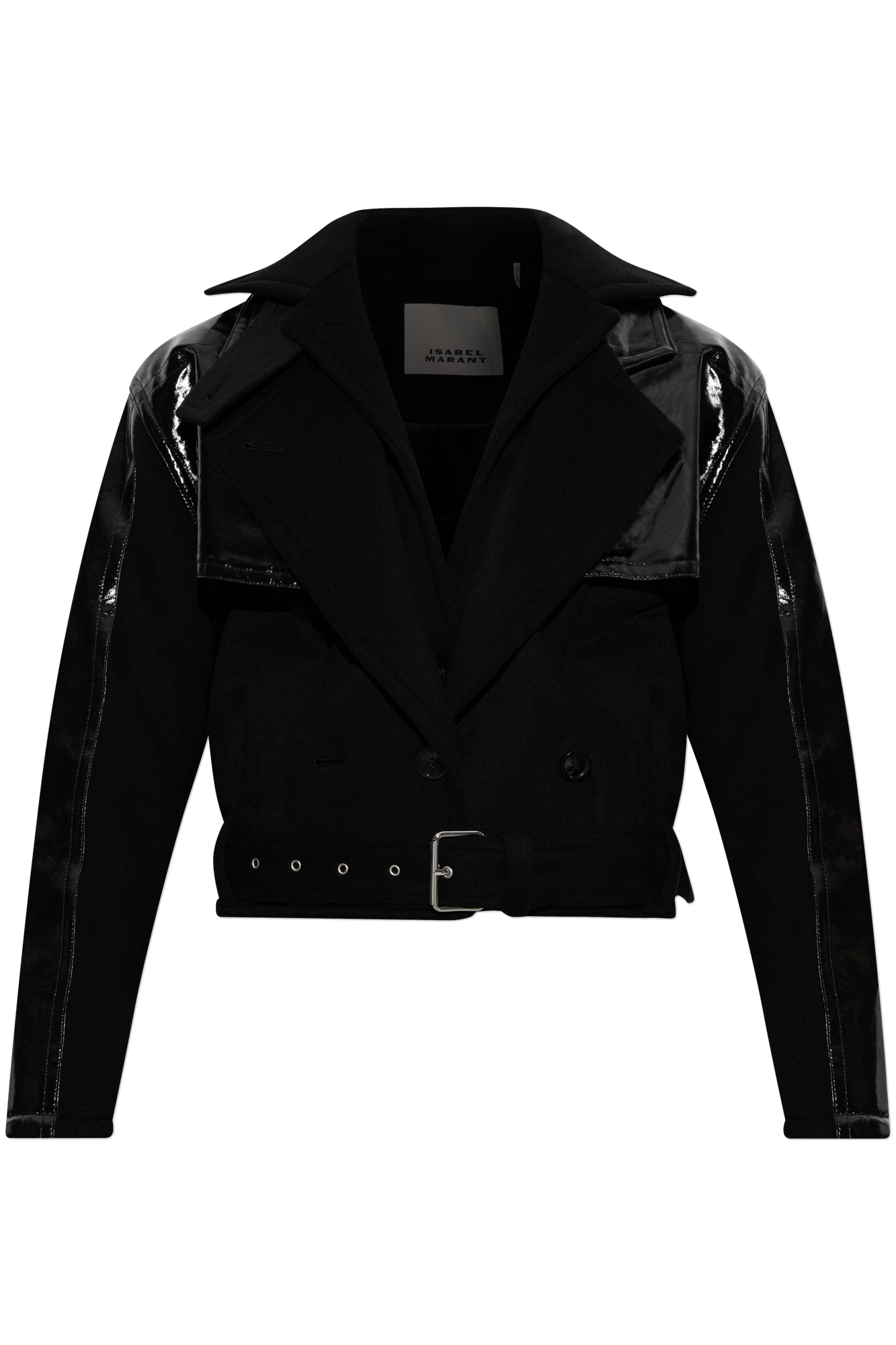 ISABEL MARANT EPIA coat black