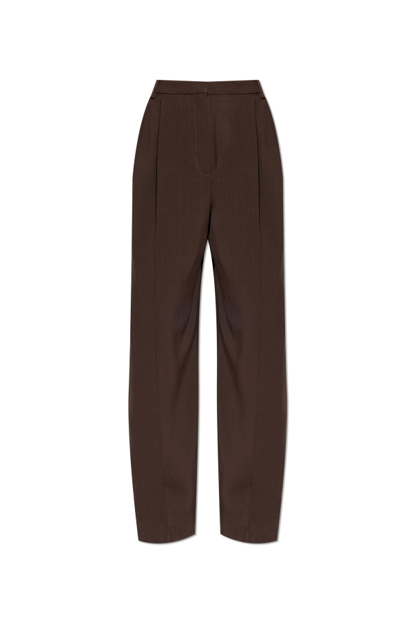 IRO HELIS pants dark brown