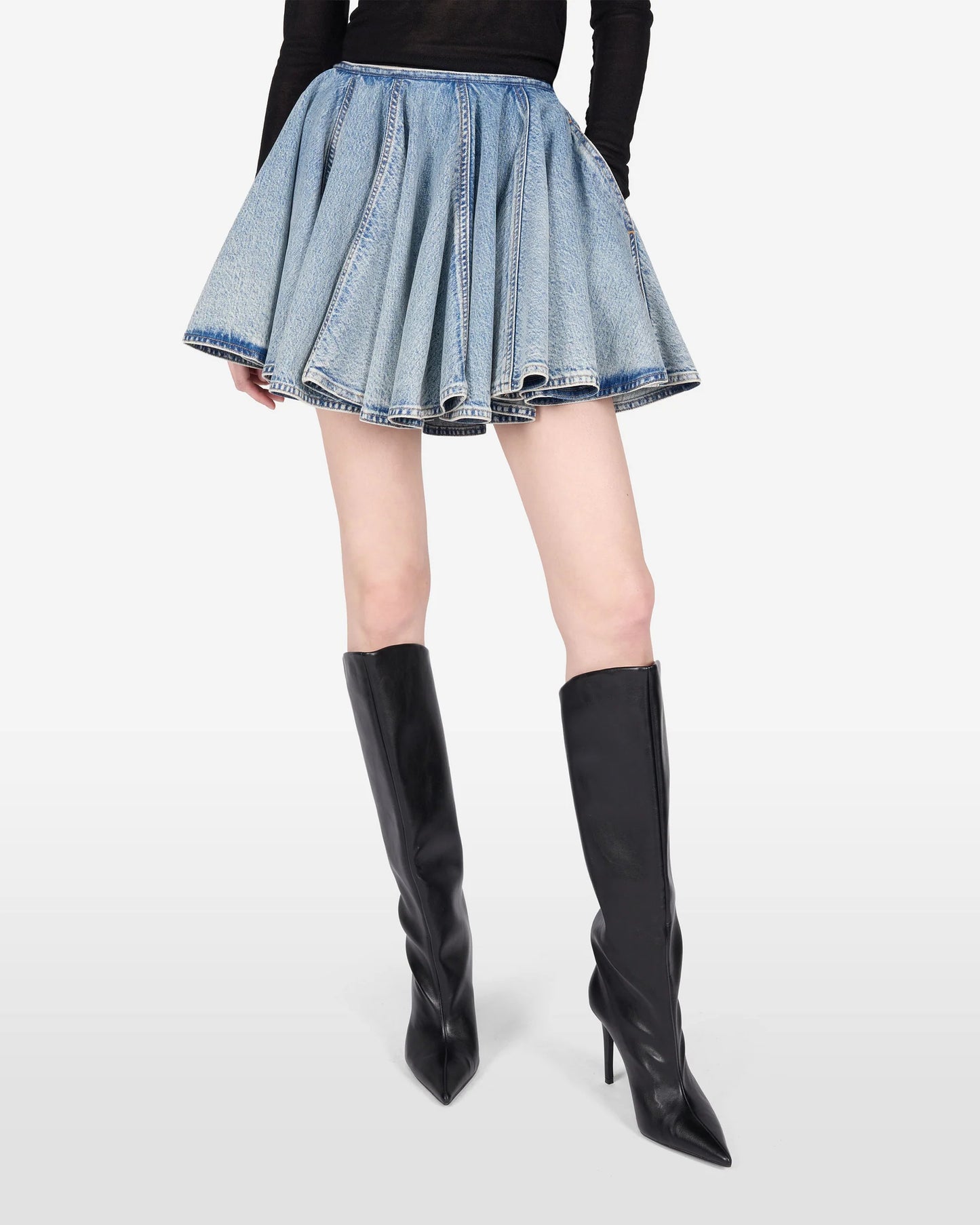 HAIKURE ZIGGY pollock skirt