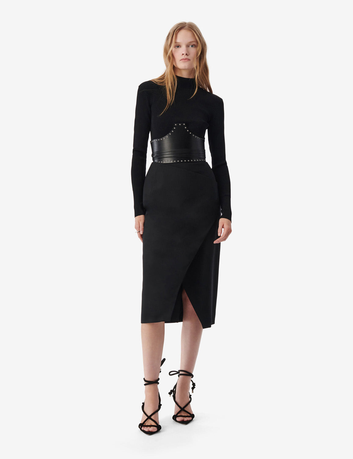 IRO CAYA skirt black
