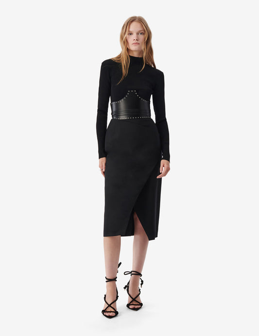 IRO CAYA skirt black
