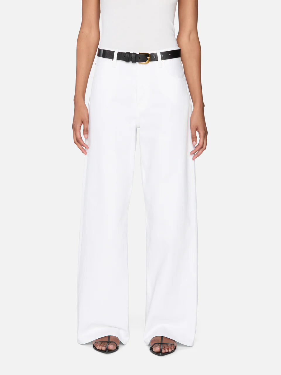 FRAME THE LOOSE jeans white