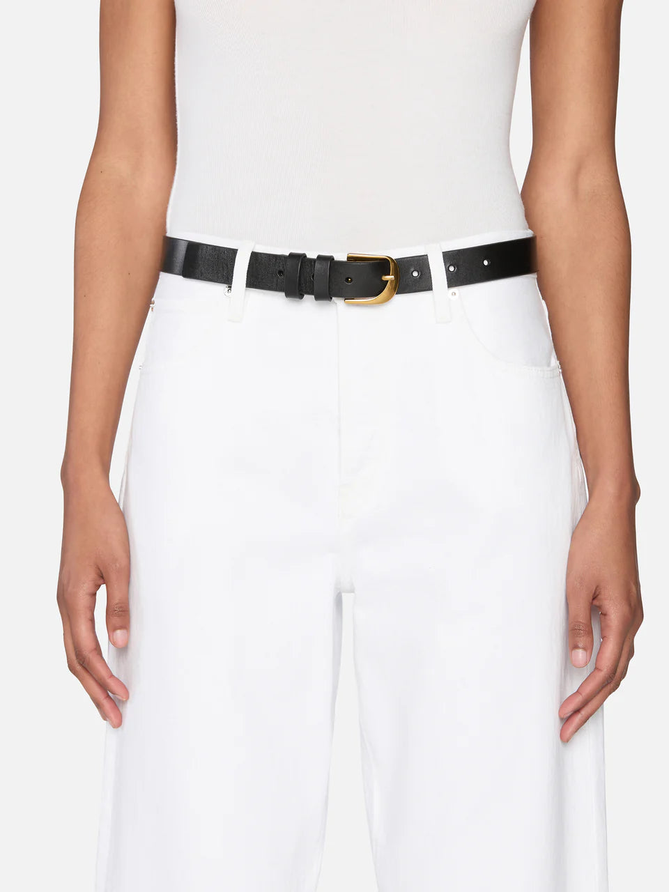 FRAME THE LOOSE jeans white