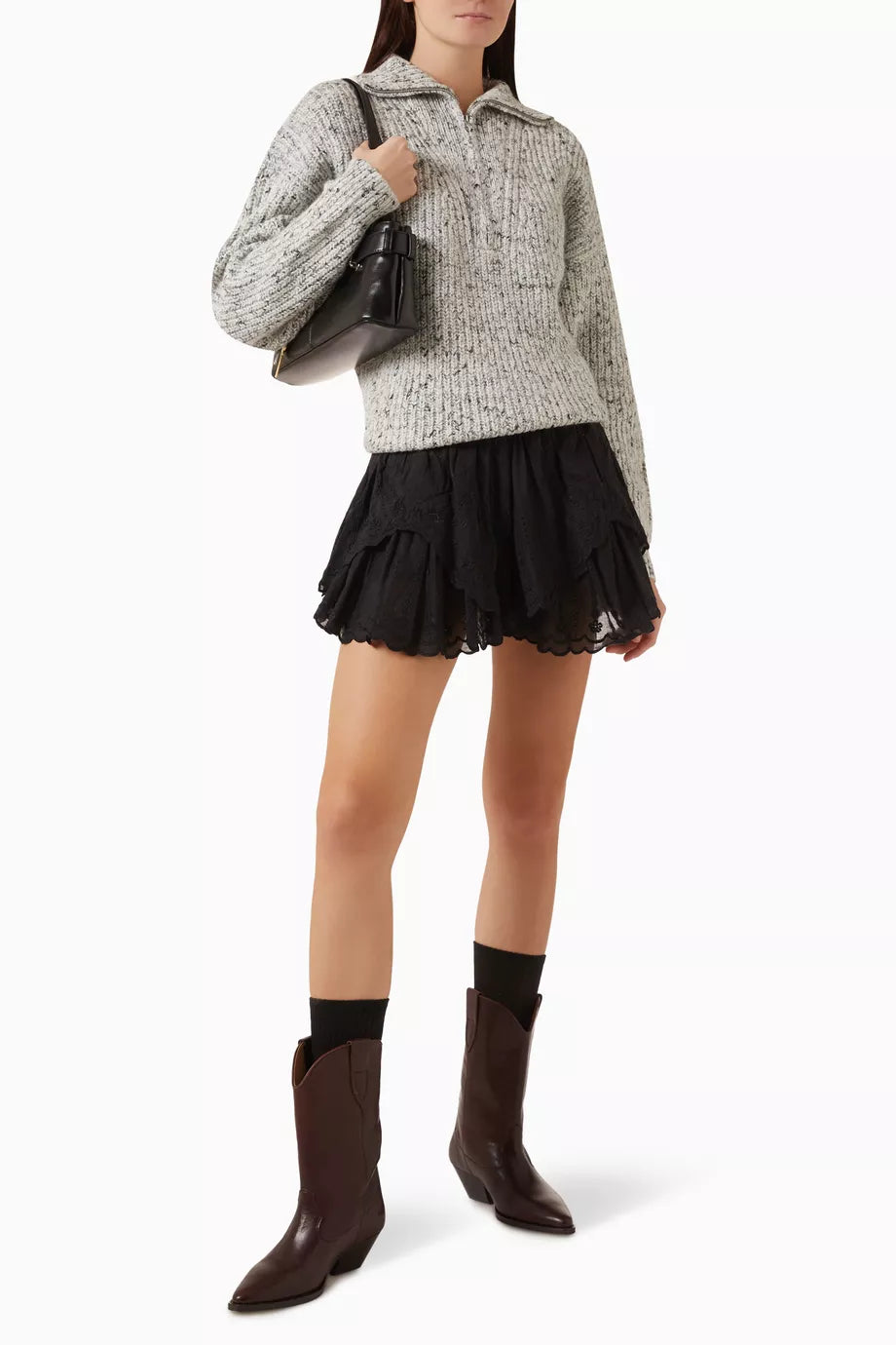 ISABEL MARANT ANITA pullover grey