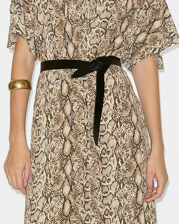 ISABEL MARANT LECCE belt black