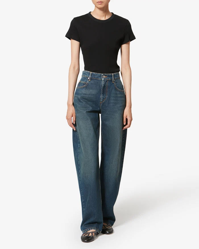 ISABEL MARANT TAOMI t shirt black