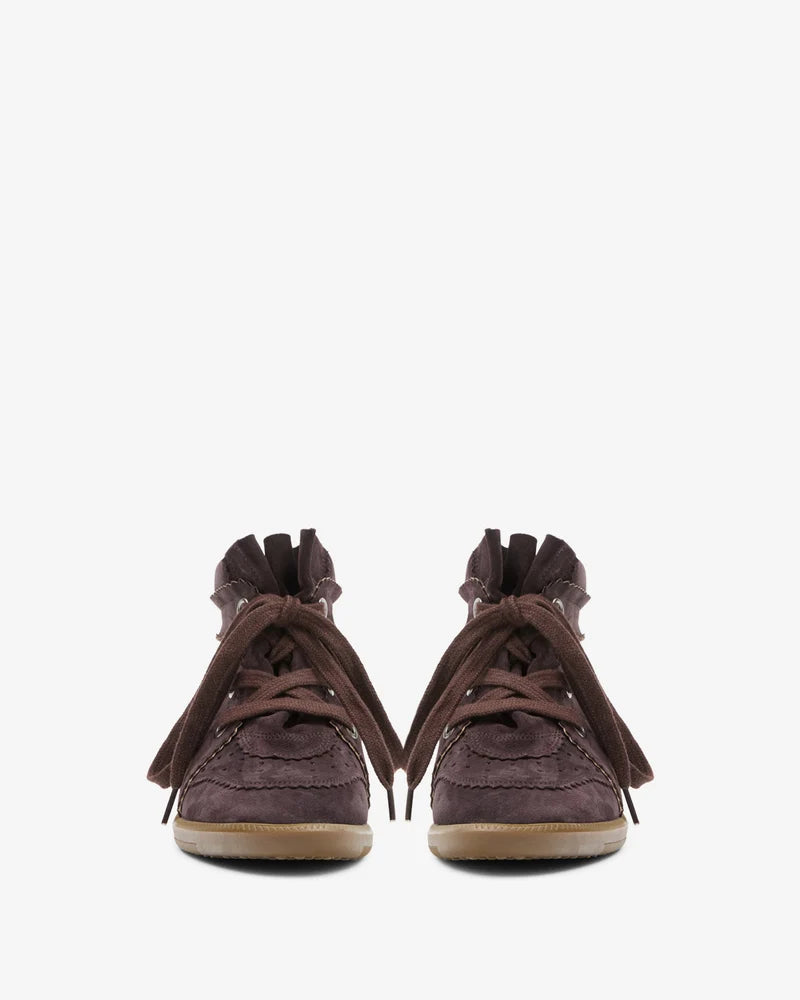 ISABEL MARANT BOBBY sneakers chocolate