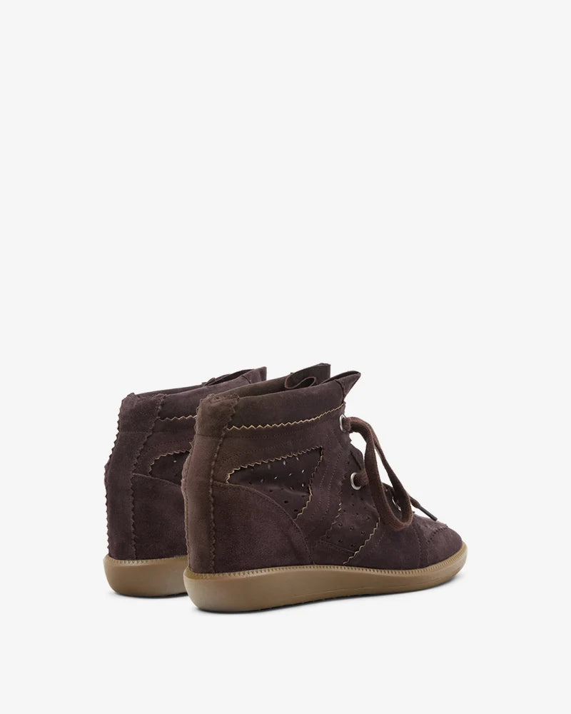 ISABEL MARANT BOBBY sneakers chocolate