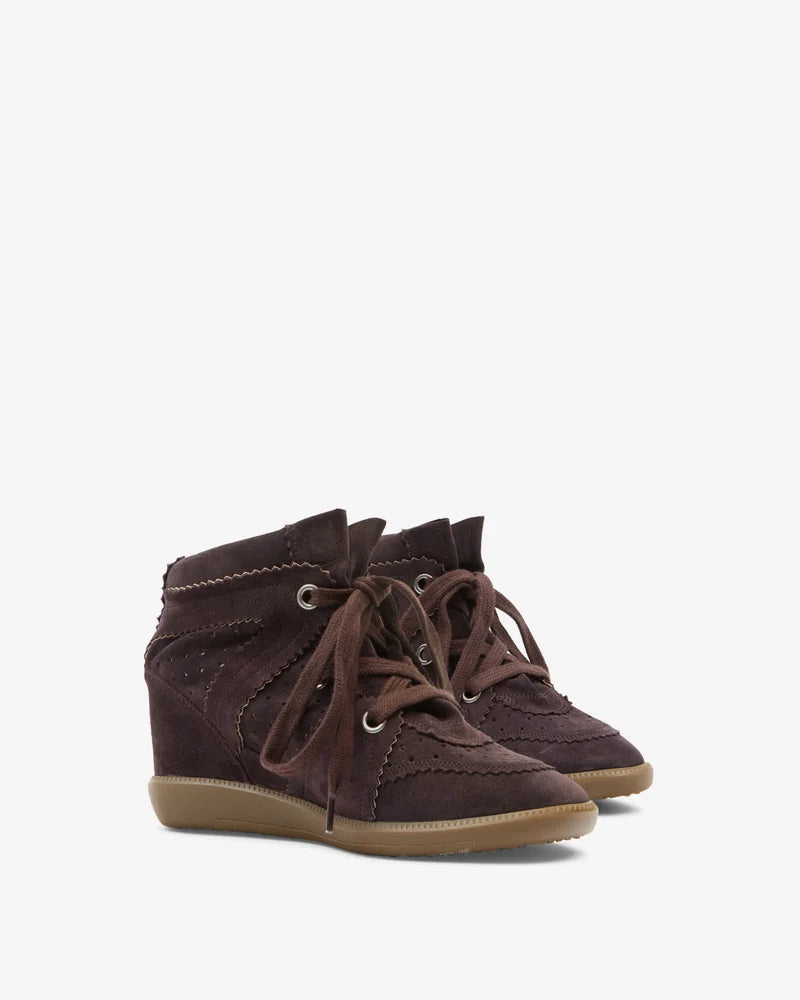 ISABEL MARANT BOBBY sneakers chocolate