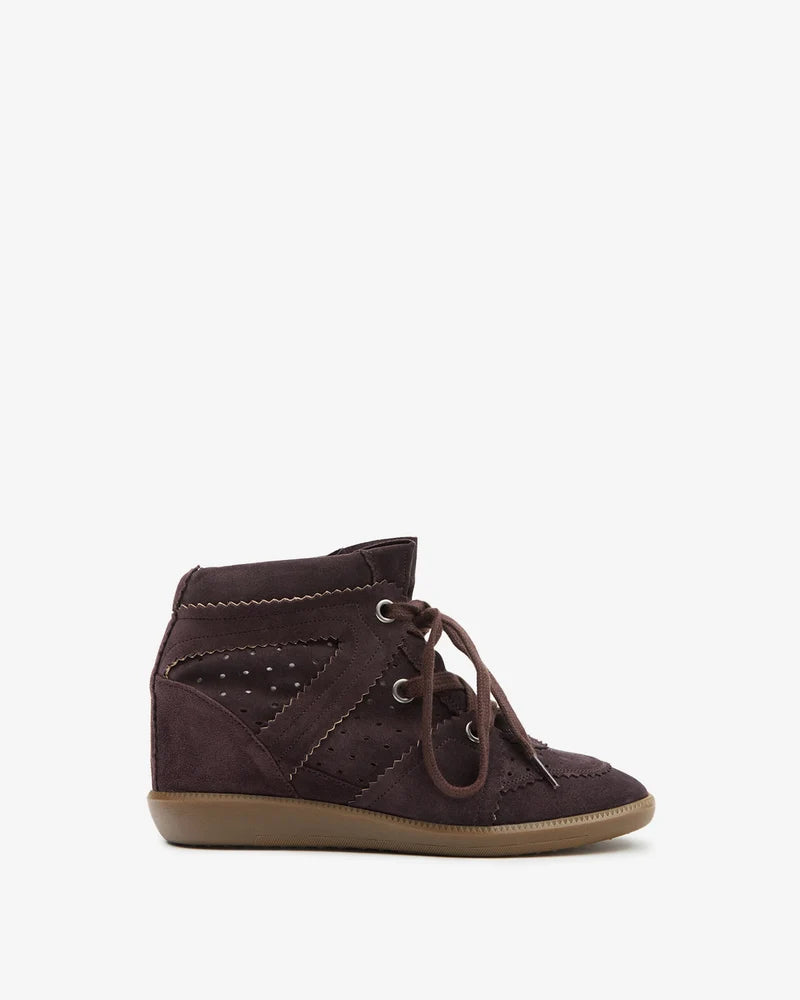 ISABEL MARANT BOBBY sneakers chocolate