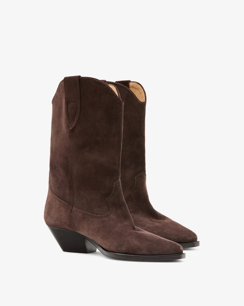 ISABEL MARANT DUERTO boots chocolate