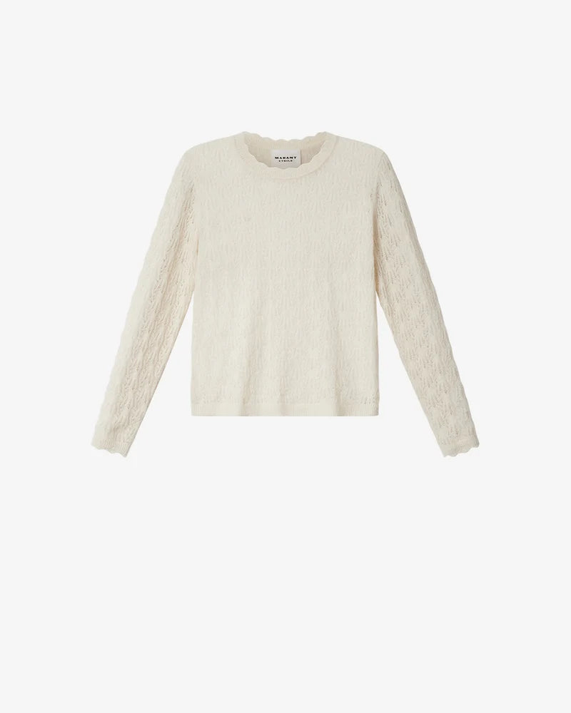 ISABEL MARANT OBELINE ecru pullover