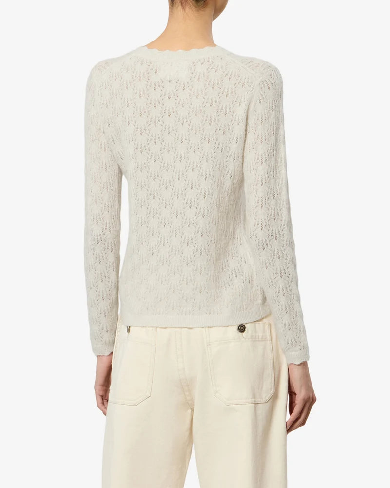 ISABEL MARANT OBELINE ecru pullover
