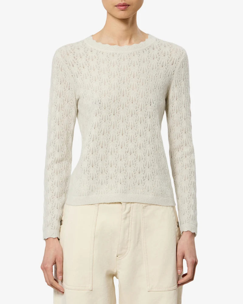 ISABEL MARANT OBELINE ecru pullover