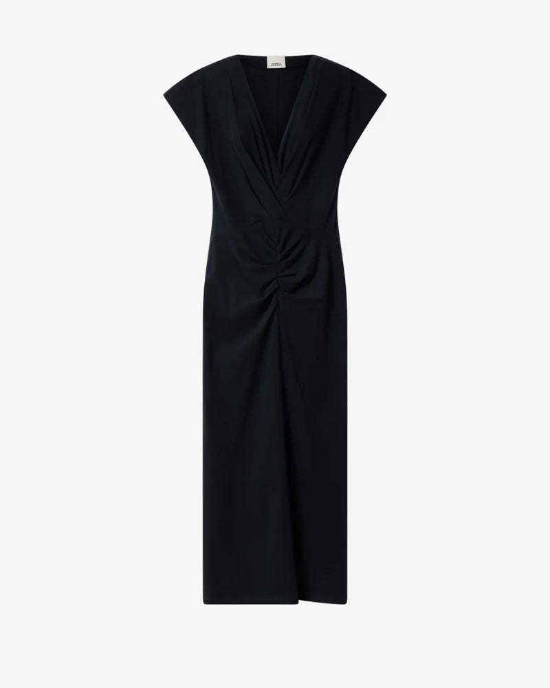 ISABEL MARANT NADRA dress black GOTS