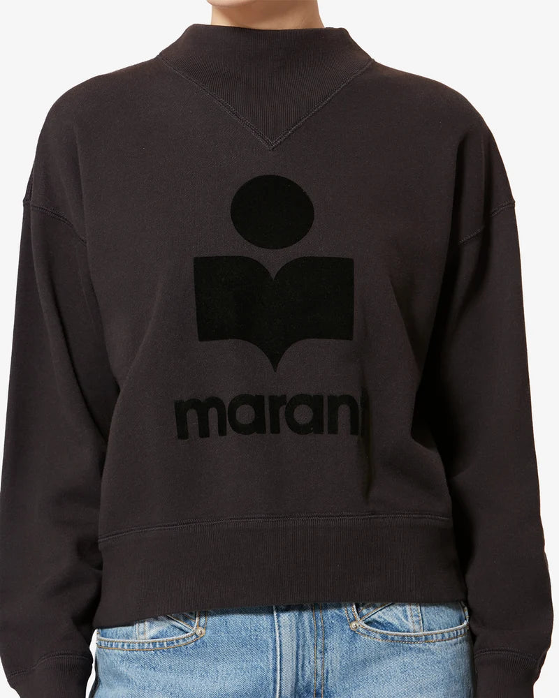 ISABEL MARANT MOBY sweatshirt faded black