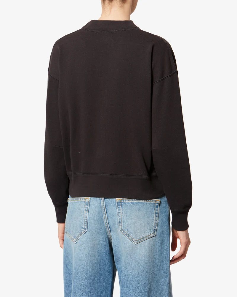 ISABEL MARANT MOBY sweatshirt faded black