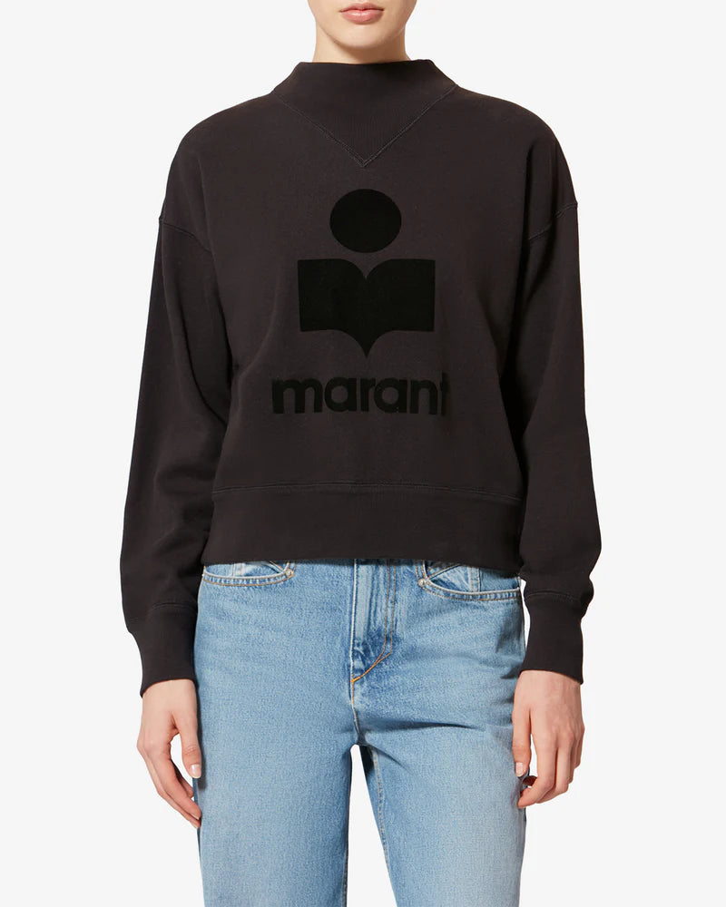 ISABEL MARANT MOBY sweatshirt faded black