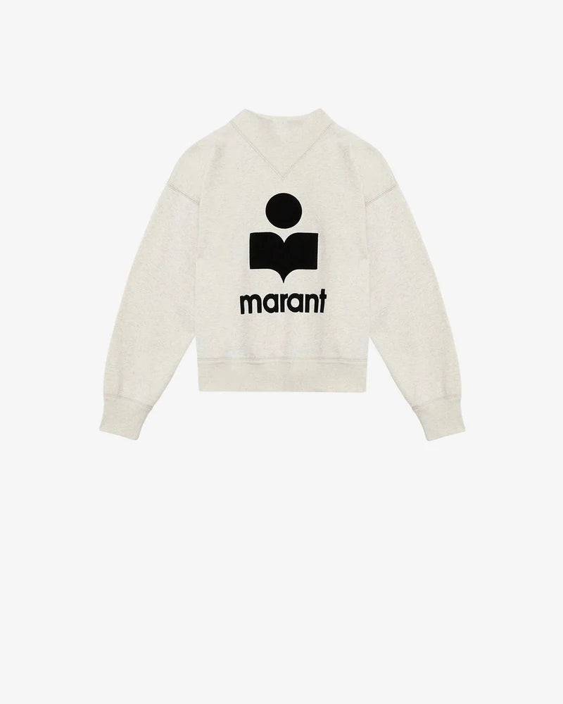 ISABEL MARANT MOBY ecru sweatshirt