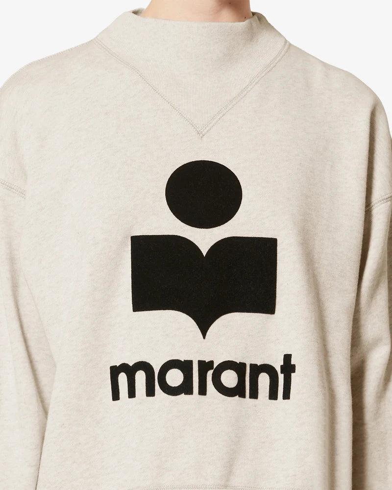 ISABEL MARANT MOBY ecru sweatshirt