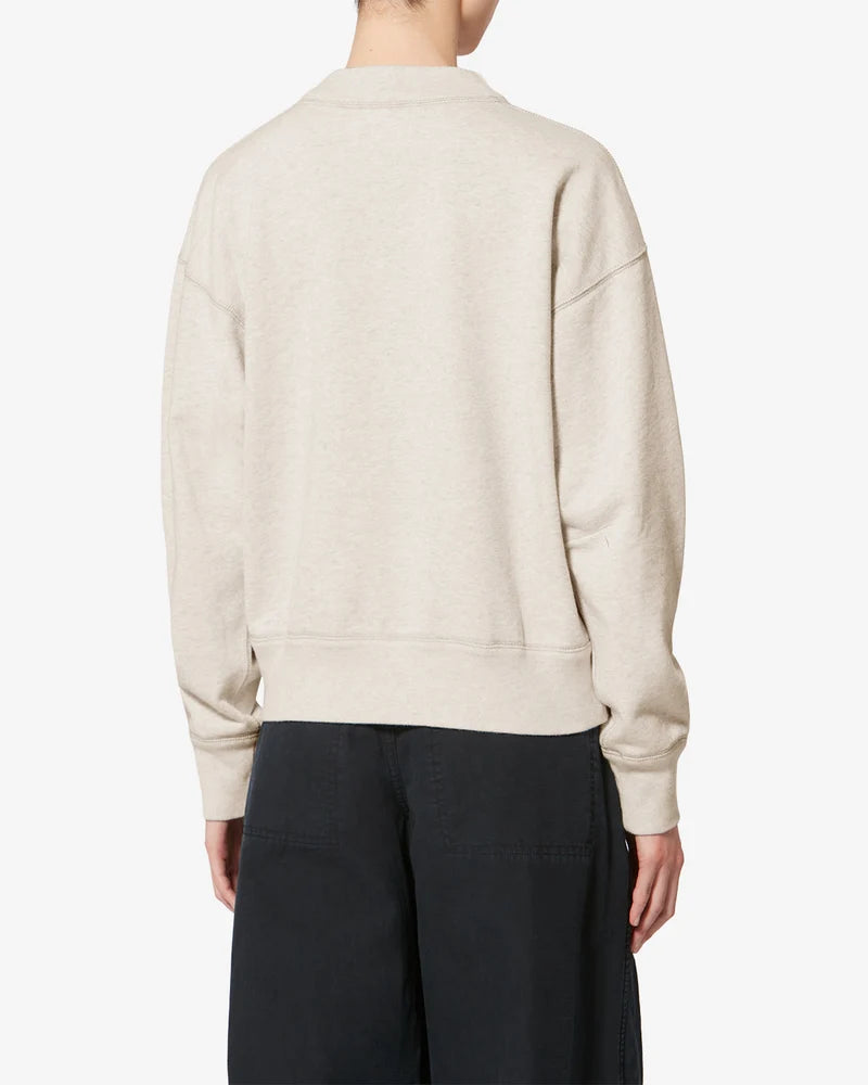 ISABEL MARANT MOBY ecru sweatshirt