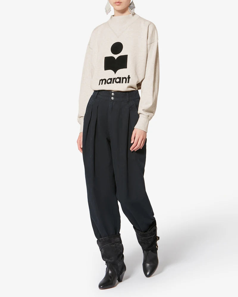 ISABEL MARANT MOBY ecru sweatshirt