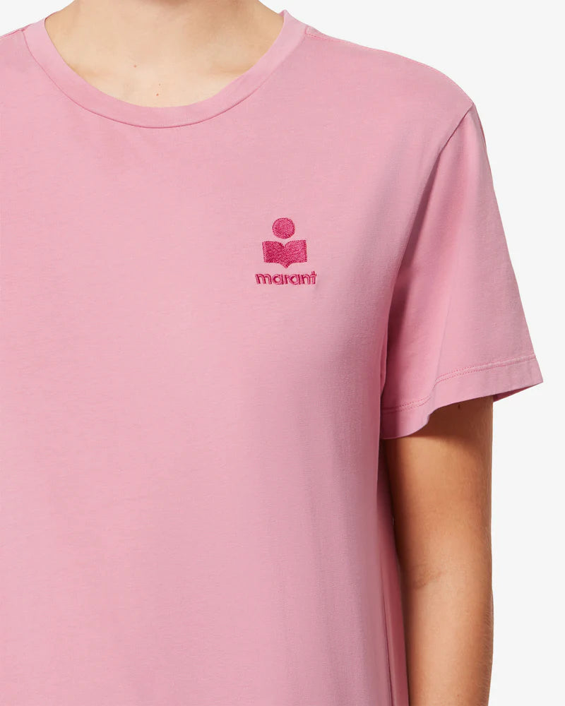 ISABEL MARANT ABY t-shirt bubblegum granita