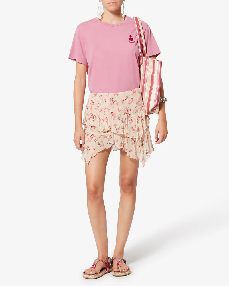 ISABEL MARANT ABY t-shirt bubblegum granita