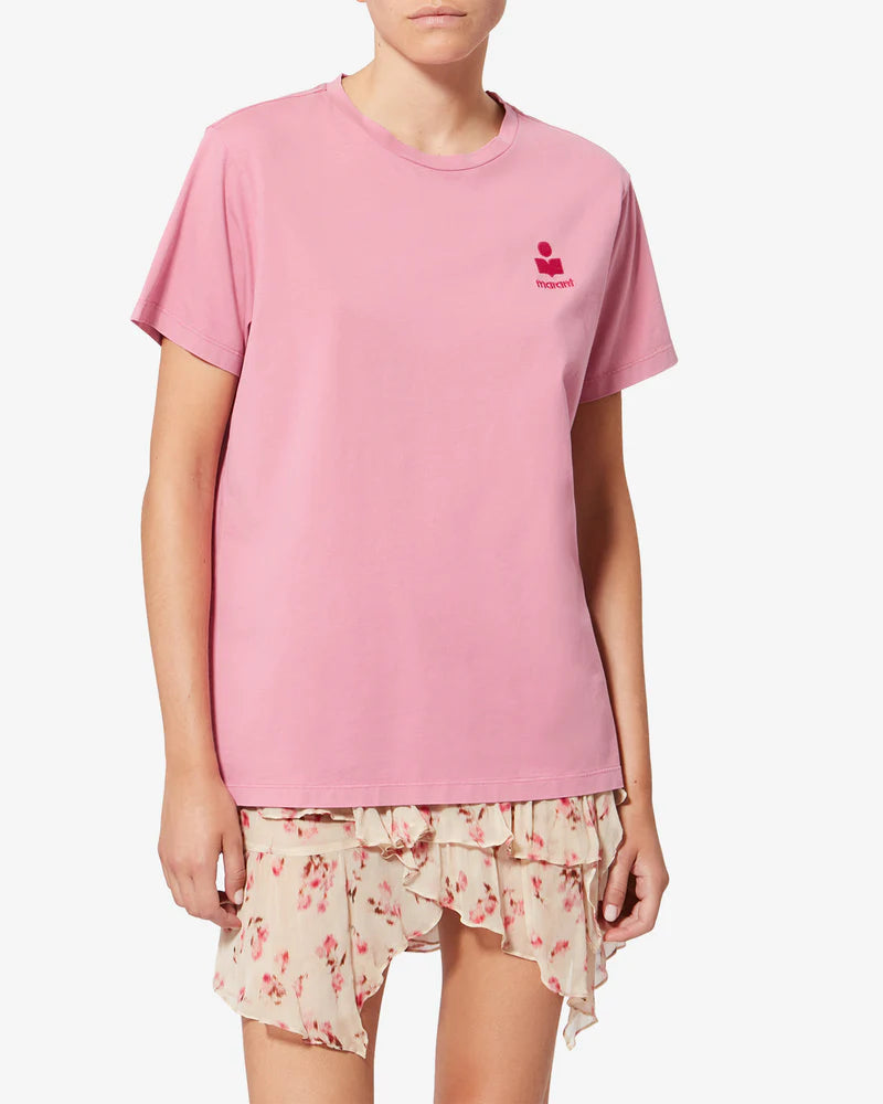ISABEL MARANT ABY t-shirt bubblegum granita