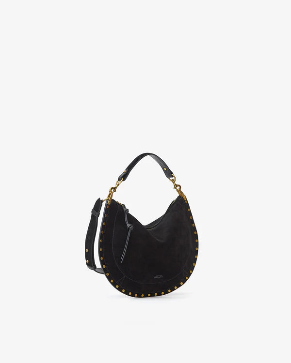 ISABEL MARANT OSKAN SOFT ZIPPED shoulder bag black