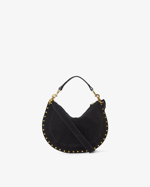 ISABEL MARANT OSKAN SOFT ZIPPED shoulder bag black