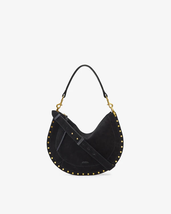 ISABEL MARANT OSKAN SOFT ZIPPED shoulder bag black