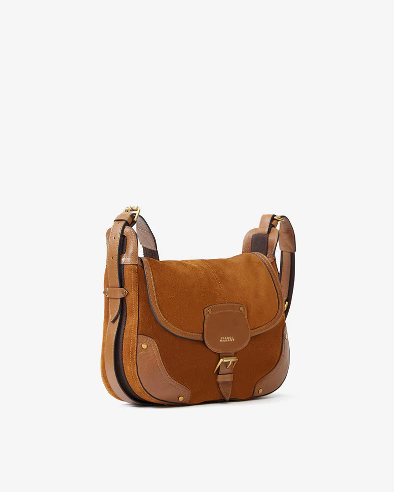 ISABEL MARANT SIERRA bag small cognac