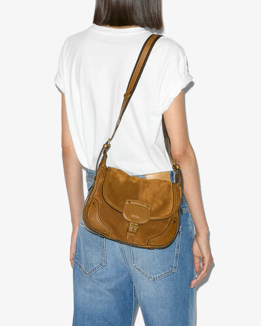 ISABEL MARANT SIERRA bag small cognac