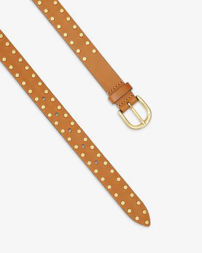 ISABEL MARANT ZAP belt natural