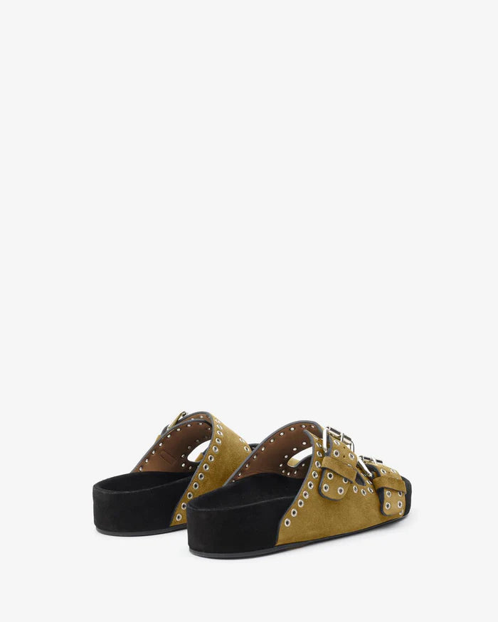 ISABEL MARANT LENNYO sandals taupe