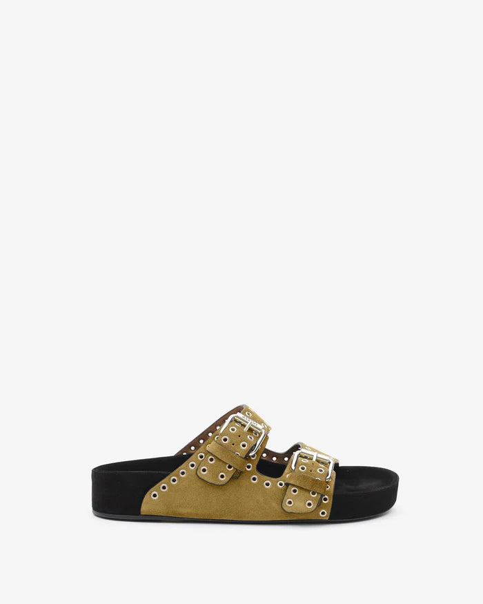 ISABEL MARANT LENNYO sandals taupe