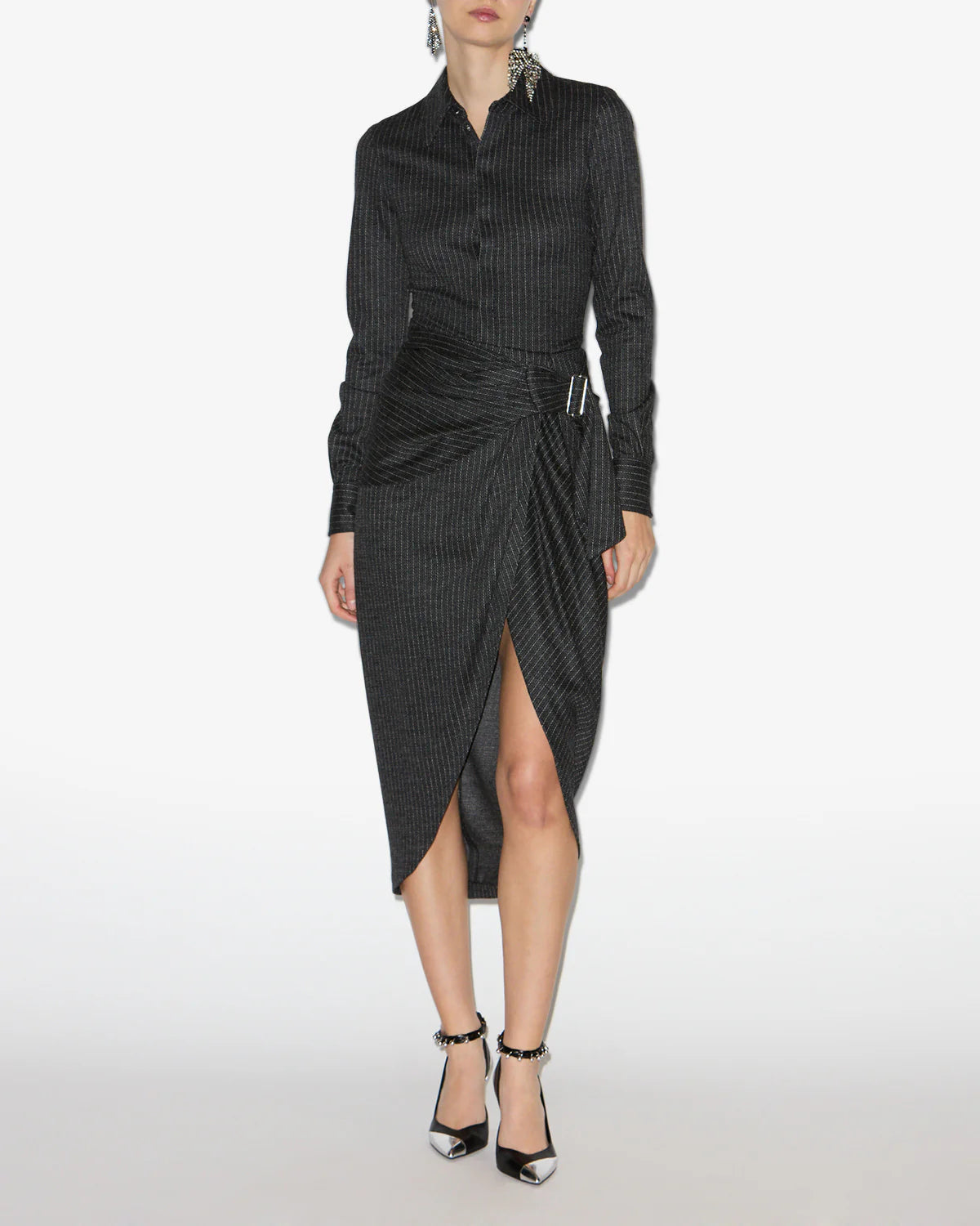 ISABEL MARANT REILLY skirt anthracite