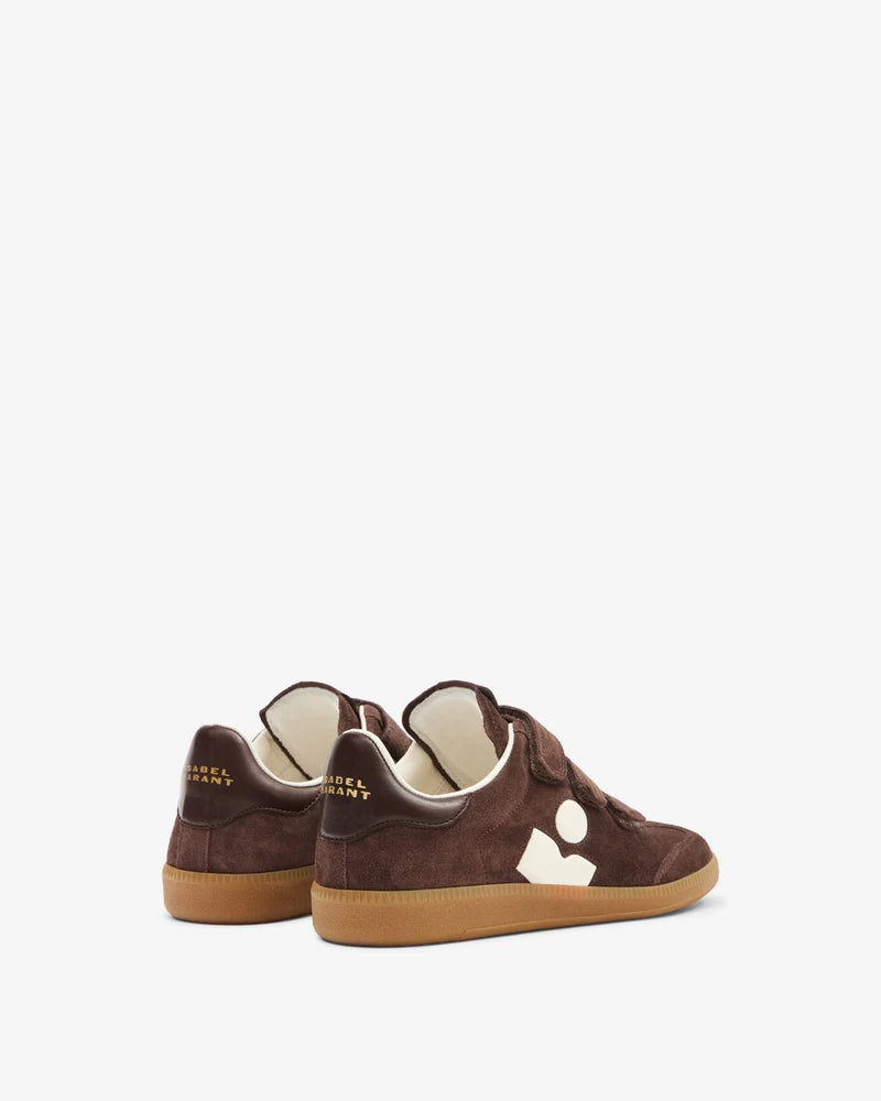 ISABEL MARANT BETH sneakers chocolate/milky white