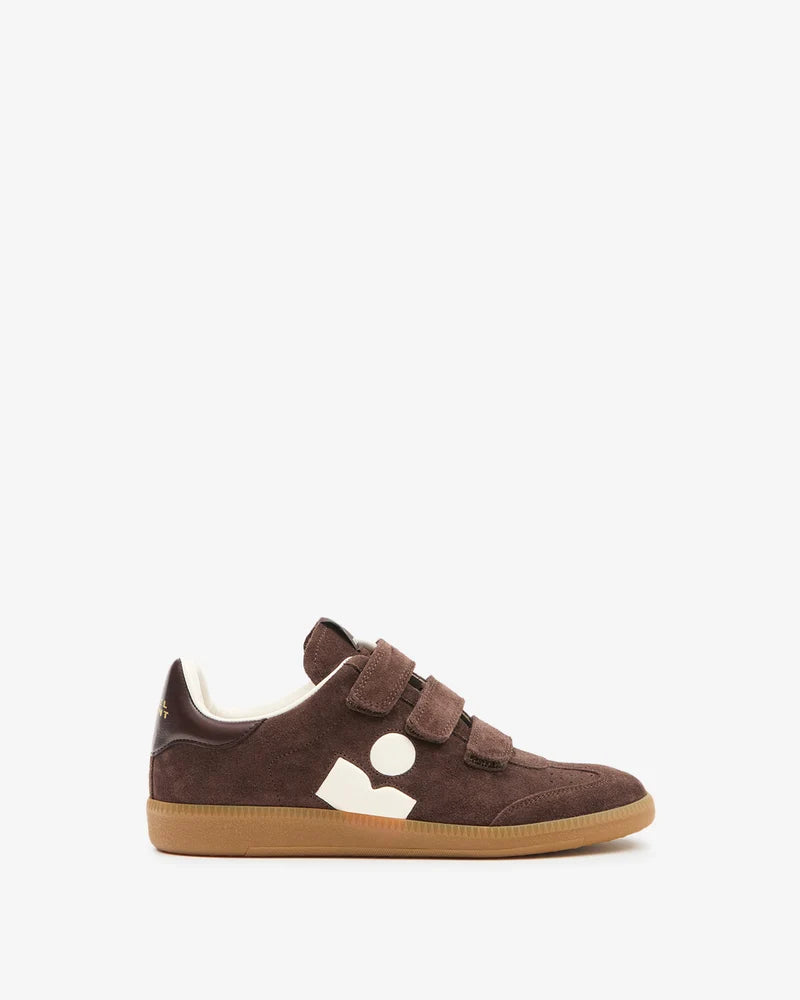 ISABEL MARANT BETH sneakers chocolate/milky white