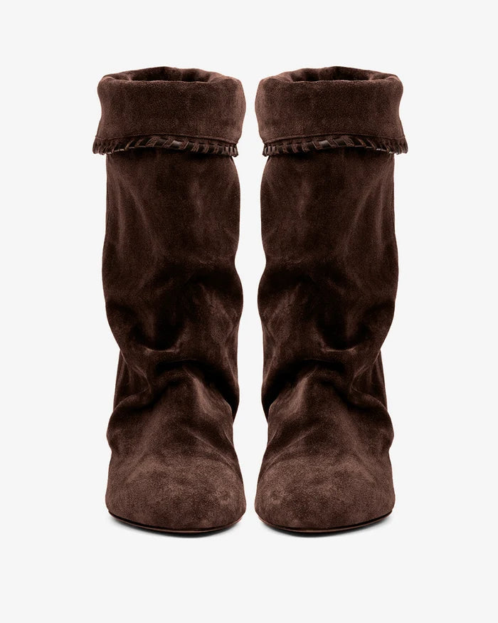 ISABEL MARANT DALBY boots chocolate