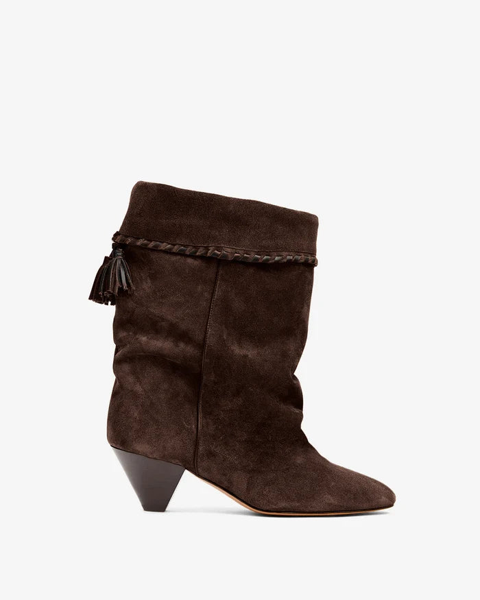 ISABEL MARANT DALBY boots chocolate