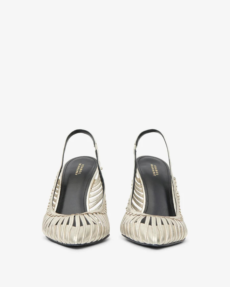 ISABEL MARANT PYSMA pumps light gold