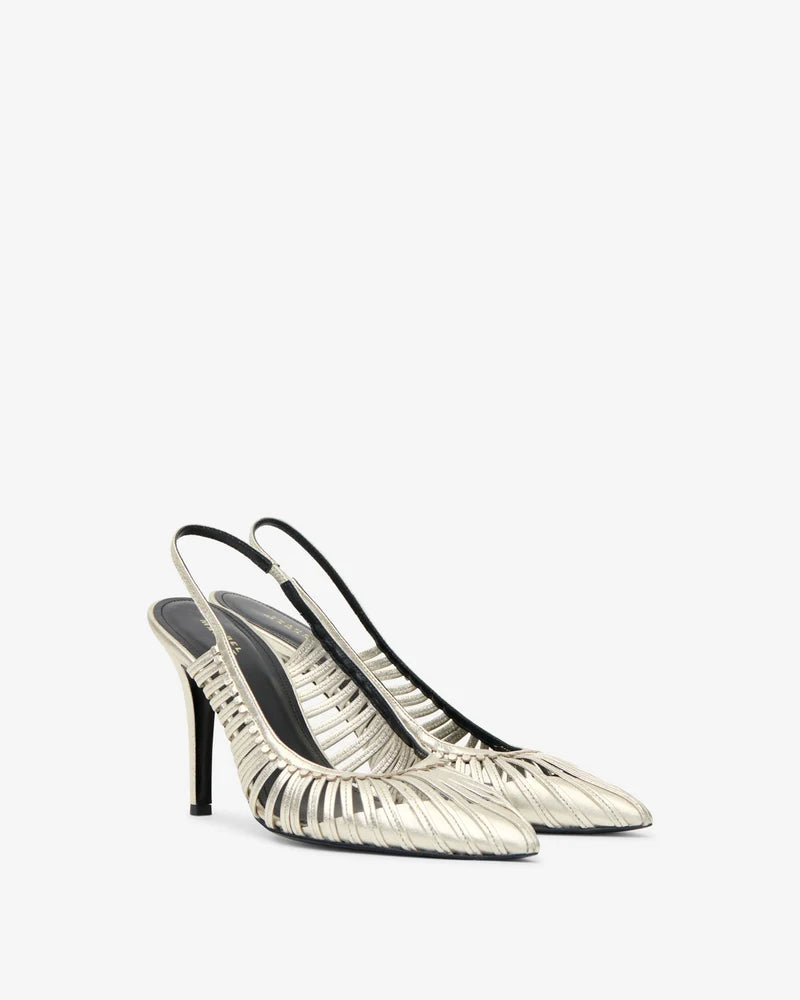 ISABEL MARANT PYSMA pumps light gold
