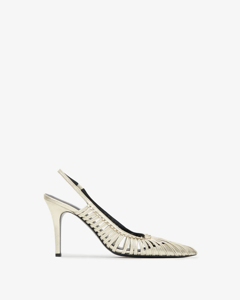 ISABEL MARANT PYSMA pumps light gold