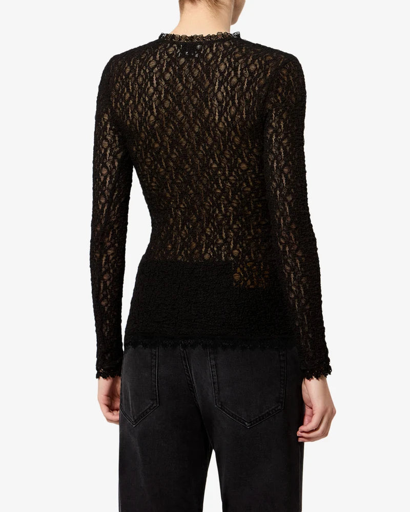 ISABEL MARANT BRANY top black