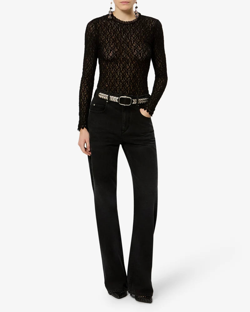 ISABEL MARANT BRANY top black